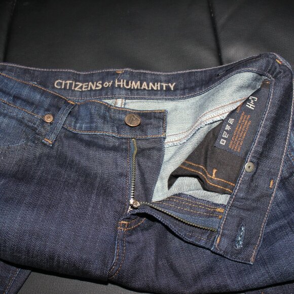 Citizens of Humanity  - Dani Crop Straight Leg Jeans in Scorpio Wash size 27 - Picture 7 of 10